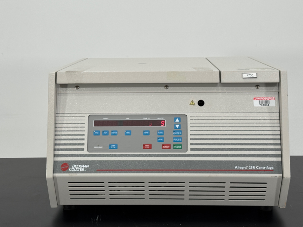 Image of Beckman Coulter Allegra 25R Refrigerated Centrifuge